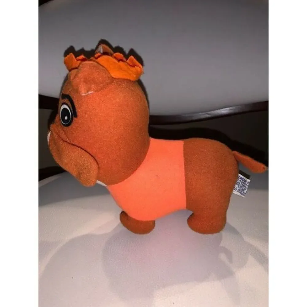 Vintage Dakin Dream Pets Orange Boxer Dog with a hat 1976‎